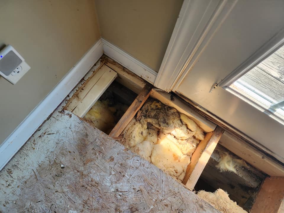 Floor Rot Repair Structure